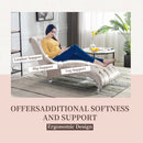 Velvet Chaise Lounge Indoor, Button Tufted Upholstered Chaise Lounge Chair With Pillow