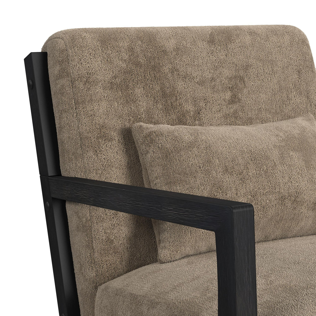 Marina Chair With Kidney Pillow in Beige by Elements International, view 14