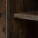 4 Door Storage Cabinet With 1 Drawer, With 4 Adjustable Inner Shelves