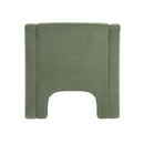 Barrel Accent Chair With Enclosed Arms