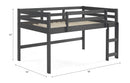 Lara - Loft Bed - Atlantic Fine Furniture Inc