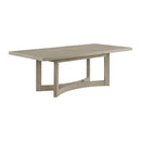 Elma - Rectangular Dining Table With 18" Leaf - Almond