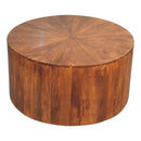 Round Coffee Table - Chestnut