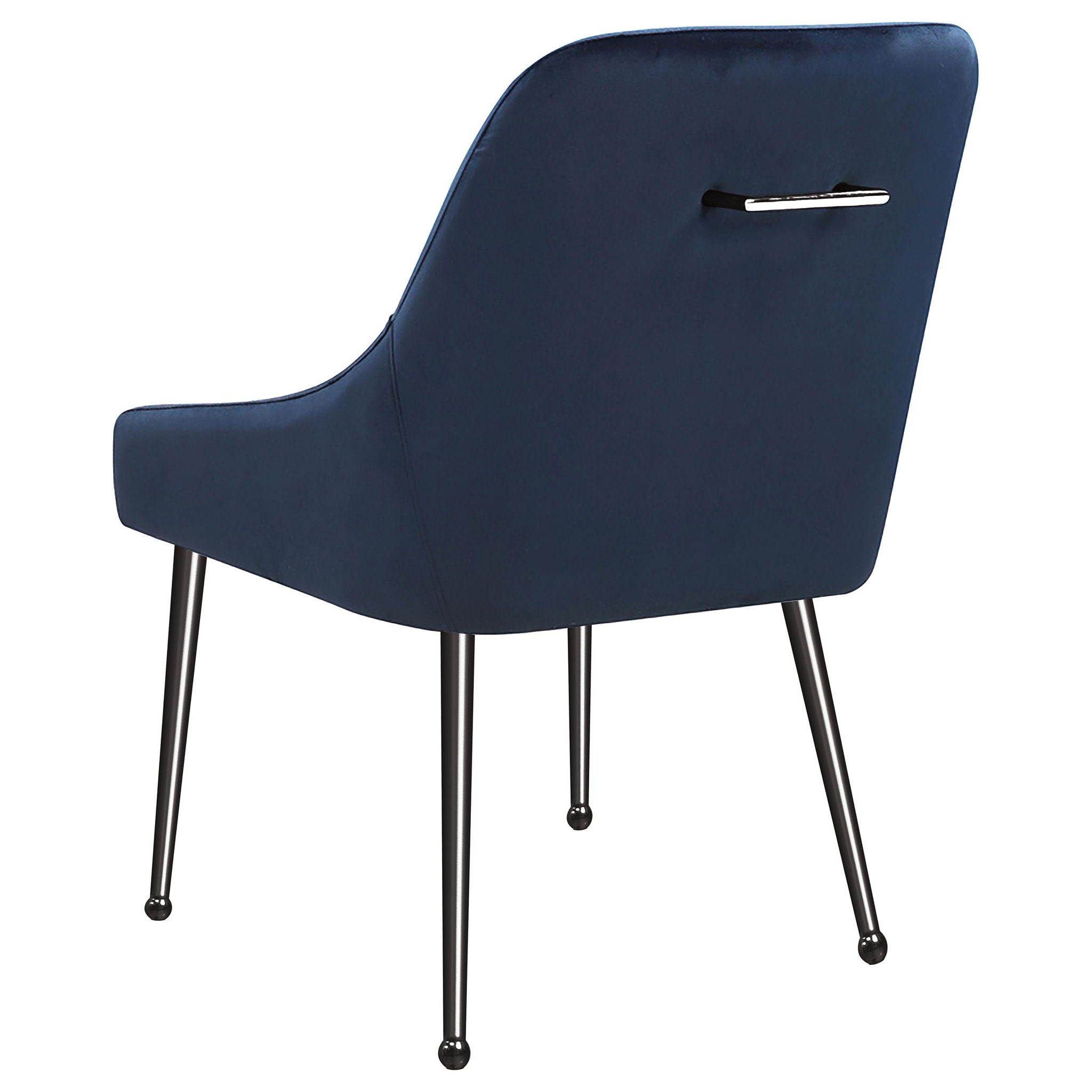 Mayette Upholstered Dining Side Chair Blue (Set of 2) - Atlantic Fine Furniture Melbourne FL