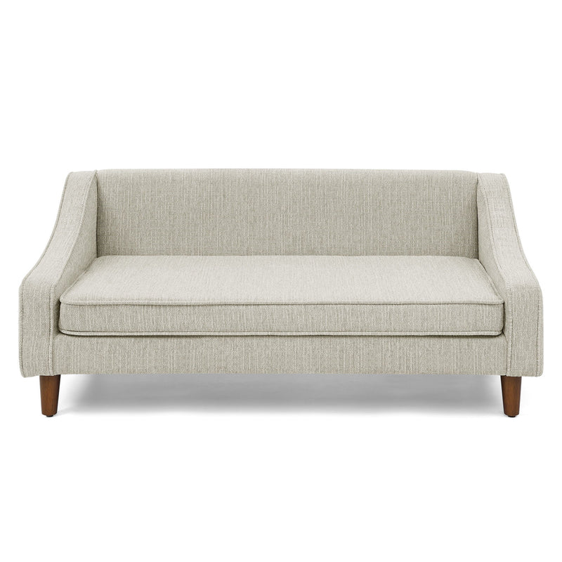 Modern Durable Elevated Dog Sofa Bed With Irregular Armrest Design