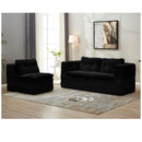 Multi Functional Sectional Sofa Bed With Independent Chaise Lounge And Functional Blanket
