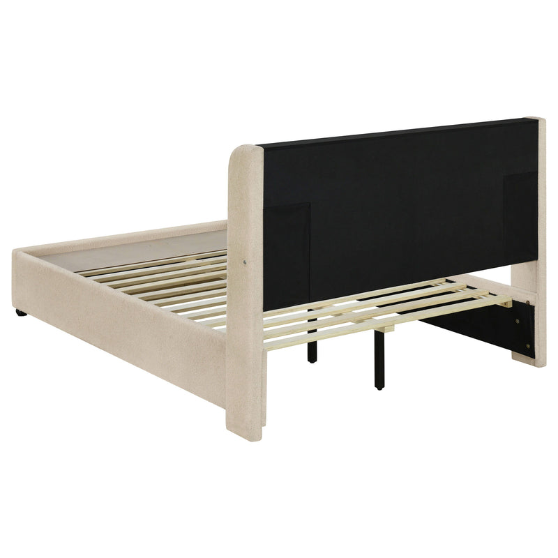 Madison - Upholstered LED Storage Platform Bed