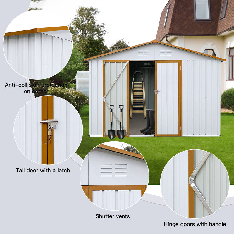 10' x 12' Garden Sheds Outdoor Storage Sheds