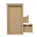 Double Sinks Bathroom Vanity Set With 2 Ceramic Basins