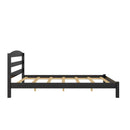 Leighton - Full Size Platform Bed, Low Profile Design - Black