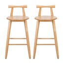 Grove - Indoor Barstool (Set of 2) - Natural