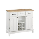 Buffet Of Buffets - Wood Buffet Cottage Oak Wood Top