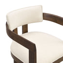 Contemporary Upholstered Counter Stools Set