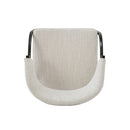 Contemporary Upholstered Dining Chairs With Metal Legs (Set of 2)