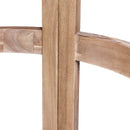 Modern Matera Barstool (Set of 2) With Wraparound Back And Rope - Teak / Beige