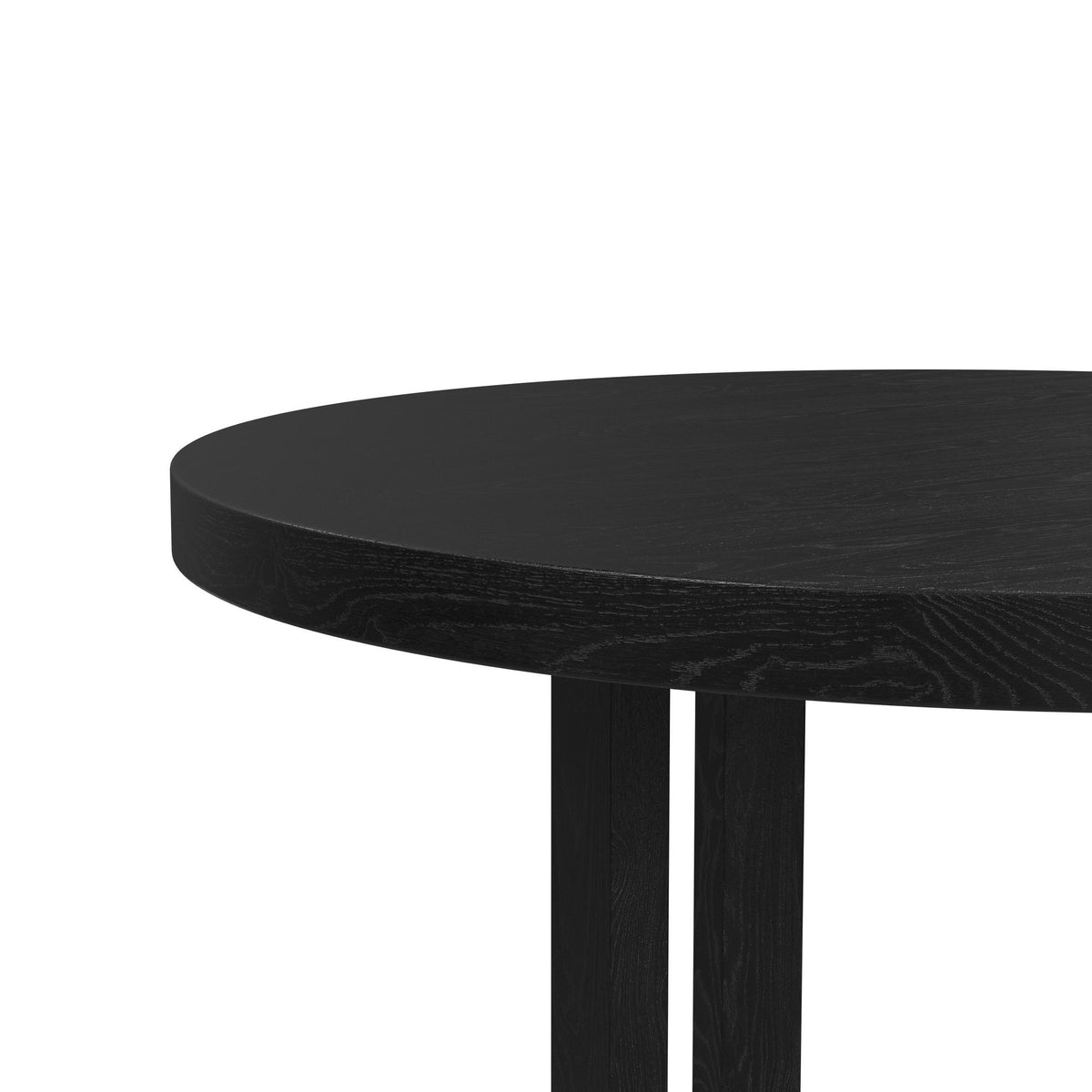 Bahama Breeze 5 Piece Standard Height Dining Set (Table And Four Chairs) in Black by Elements International, view 10