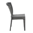 Farley - Stacking Sidechair (Set of 2) With Open Backrests - Gray