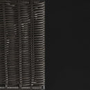 Dacy - Faux Rattan Metal Dining Side Chair (Set of 2) - Brown