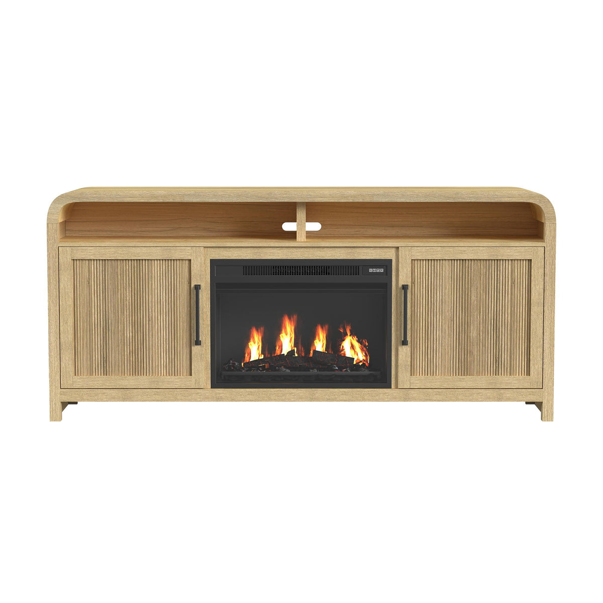 Ridgemont TV Console in Black by Elements International, view 29
