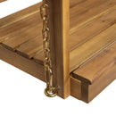 Tambora - Porch Swing Acacia Wood Slat Design