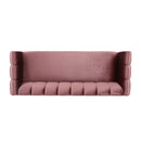 Miranda - Modern Glam Velvet 3 Seater Sofa