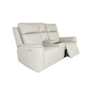 Vernon - Power Reclining Loveseat With Console, Power Headrests, Lumbar, Heat & Massage
