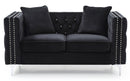 Elegant Track Arm Loveseat