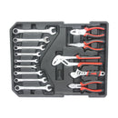 899 Piece Home Repair Tool Set With Rolling Plastic Toolbox, 4 Drawers, General Household Maintenance Kit
