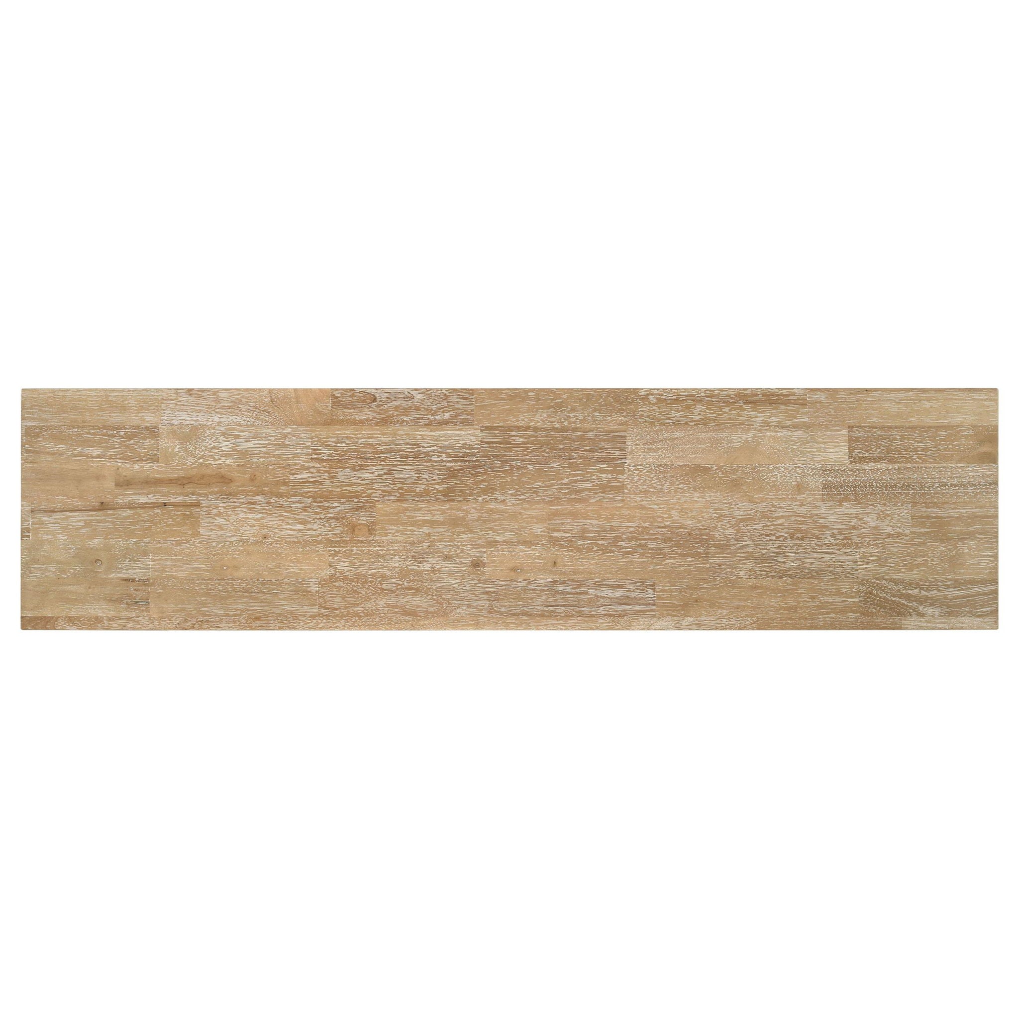 Hollis 2-door Wood 67-inch TV Stand with Drawer Brown and White