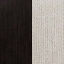 Catley - 5 Piece Round Drop Leaf Dining Table Set - Dark Coffee