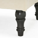 Lofton - Pillow Top Ottoman With Button Tufting - Cream