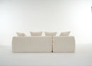 Combined 3 Seater Sofa With 4 Pillows