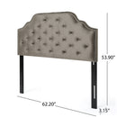 Luella - Button Tufted Upholstered Headboard
