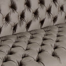 Contemporary 3 Seater Sofa With Button Tufting