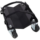 Heavy Duty Snowmobile Dolly With V Slide And Swivel Casters Steel, 1500Lbs Capacity