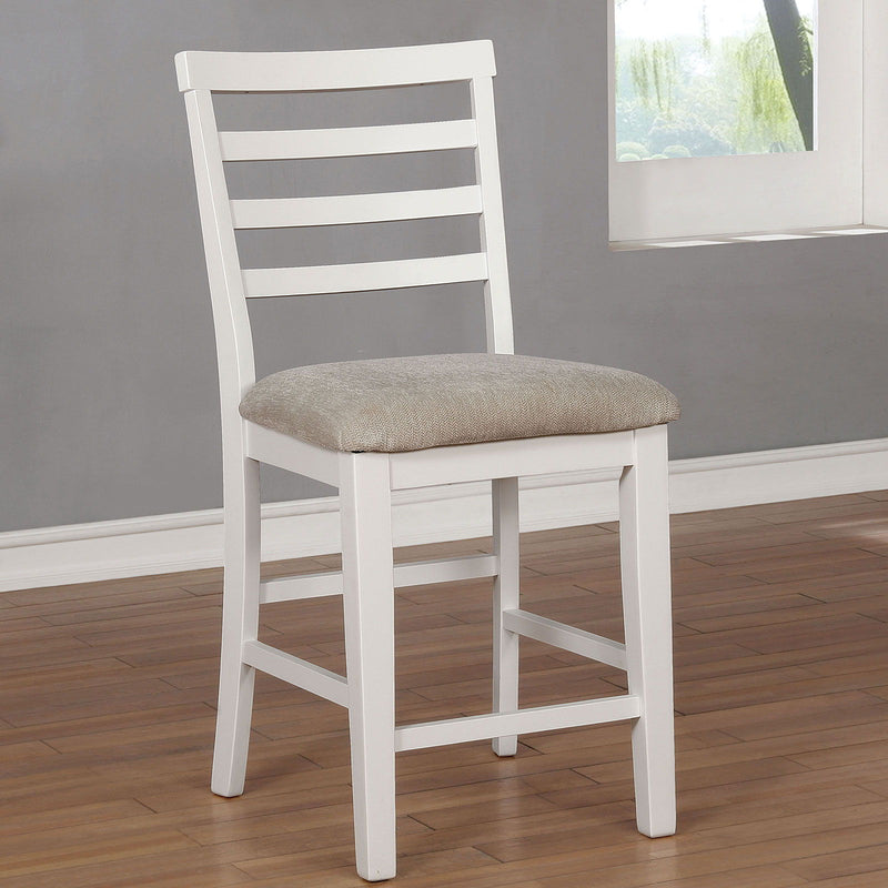 Kiana - Counter Height Side Chair (Set of 2) - White