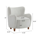 Lucia - Wingback Armchair