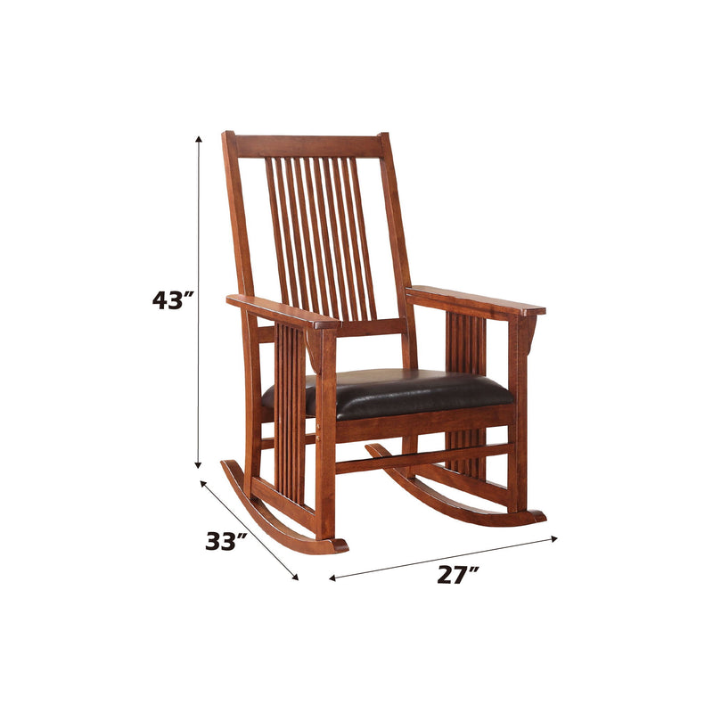 Kloris - Rocking Chair - Tobacco