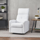 Contemporary Recliner Chair With Push Back Function