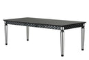 Varian II - Mirrored Dining Table - Black