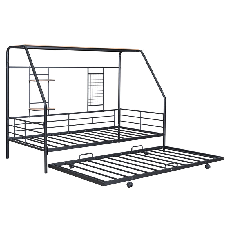 Playhouse Design Bed With Trundle