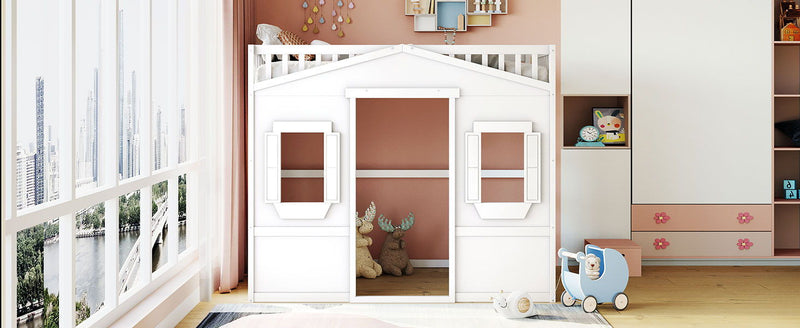 House Loft Bed With Ladder