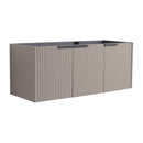 Contemporary Wall Mounted Bathroom Vanity With Soft Close Doors