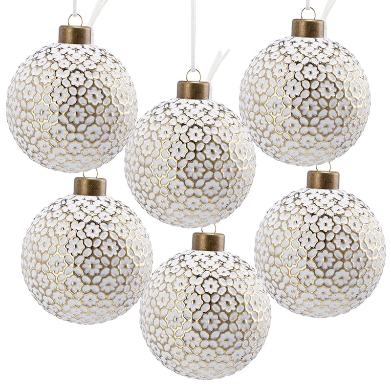 Christmas Ball Ornaments, Glass Decorative Hanging Ball Christmas Tree Ornaments For Holiday Party Decorations