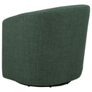 Mossbrook - Fabric Upholstered Swivel Accent Chair