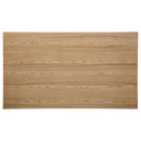 Andrews - 66" Rectangular Dining Table - Light Ash And White