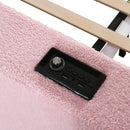 Upholstered Daybed With Storage Armrests, Trundle And Latest Integrated Bluetooth Audio System