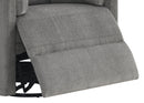 Sagen - Chenille Glider Recliner With Swivel