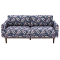 2 Seater Loveseat Sofa With Spacious Seating Area