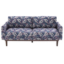 2 Seater Loveseat Sofa With Spacious Seating Area